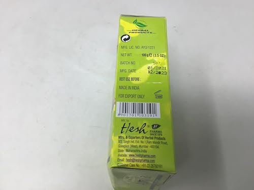 Hesh Pharma Amla Hair Powder - Natural Hair Mask for Dry, Damaged & Curly Hair, 3.5 oz - görsel 7