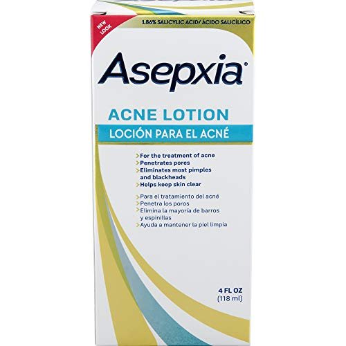 Asepxia Acne Astringent Lotion with 1.86% Salicylic Acid – 4 oz for Pimples, Blackheads & Clogged Pores - görsel 4
