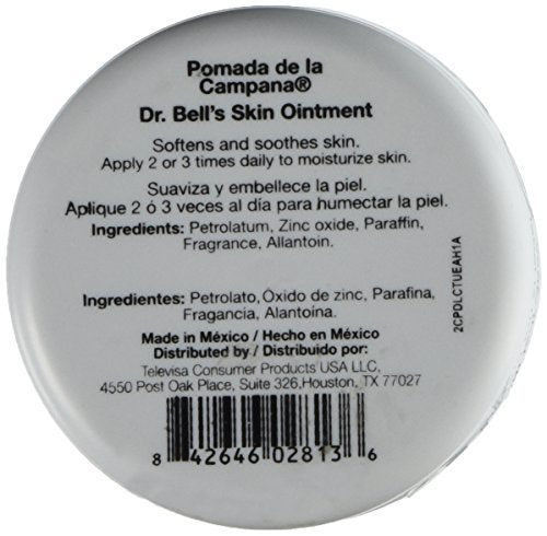Pomada De La Campana DR Bell's Pomade Skin Ointment with Allantoin - 1.2 oz for Dry & Eczema-Prone Hands - görsel 4