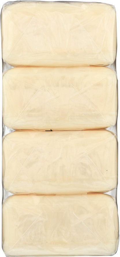A LA MAISON Hypoallergenic Unscented Bar Soap - Triple French Milled Natural Moisturizing Hand Soap Bar (4 Bars, 3.5 oz Each) Avelisse