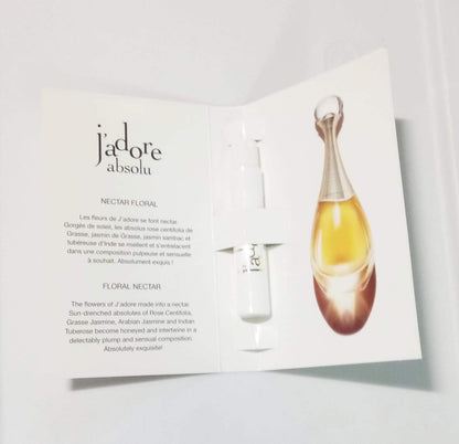 Dior J'adore Eau de Parfum Spray for Women - 0.03 oz Sample Spray