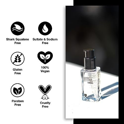 Number 4 Hair Oil Fluoro5 Elixir Restore & Repair Anti Frizz Serum for Damaged Hair 2 oz Avelisse
