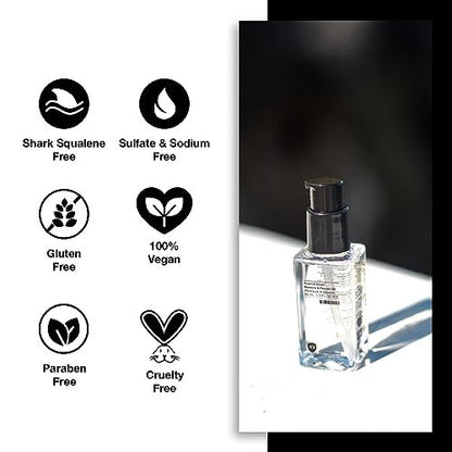 Number 4 Hair Oil Fluoro5 Elixir Restore & Repair Anti Frizz Serum for Damaged Hair 2 oz Avelisse