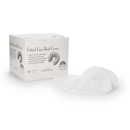 Oakworks Face Rest Cover for Physical Therapy - 50 Count Disposable Hygiene Covers