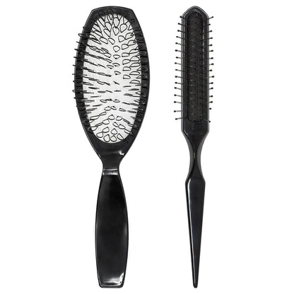 Brittny Professionals Wig Brush Combo – 2 Piece Assortment for Curly, Fine & Thick Hair