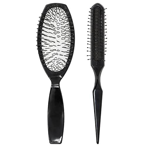 Brittny Professionals Wig Brush Combo – 2 Piece Assortment for Curly, Fine & Thick Hair - görsel 2