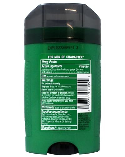 BRUT Antiperspirant + Deodorant Stick Signature, Stain & Residue Free, 2 oz (Pack of 3) Avelisse