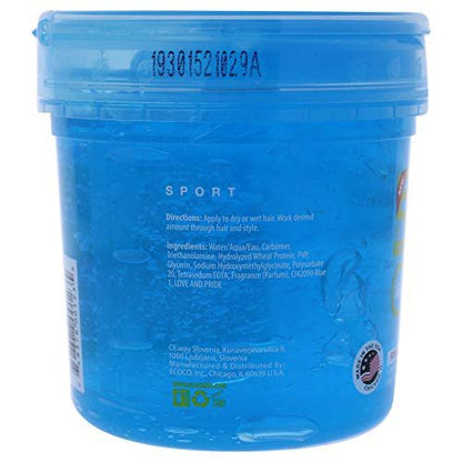 Eco Style Sport Styling Gel, Clean Scent, 16 fl oz