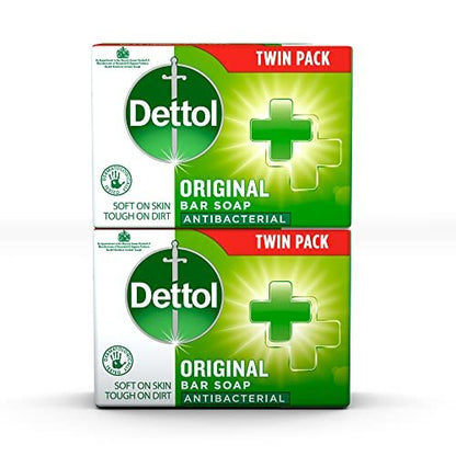 Dettol Anti Bacterial Original Soap 100g Twin Pack - Dermatologically Tested