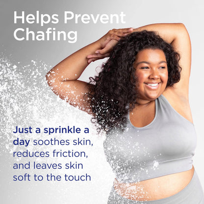 Shower to Shower Original Fresh Body Powder with Chamomile, Talc Free, Sweat Absorbing, Prevents Chafing & Odor, 13 oz
