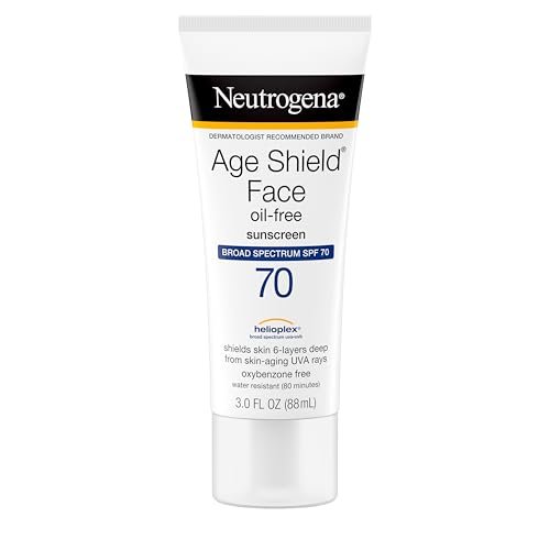 Neutrogena Age Shield Face Oil-Free Sunscreen Lotion with Broad Spectrum SPF 70, Non-Comedogenic Moisturizing Sunscreen to Help Prevent Signs of Aging, PABA-Free, 3 fl. oz. - görsel 2