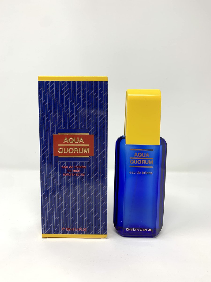 AQUA QUORUM by Antonio Puig Eau de Toilette Spray for Men, 3.4 oz - görsel 7