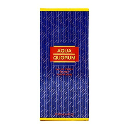 AQUA QUORUM by Antonio Puig Eau de Toilette Spray for Men, 3.4 oz