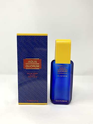 AQUA QUORUM by Antonio Puig Eau de Toilette Spray for Men, 3.4 oz