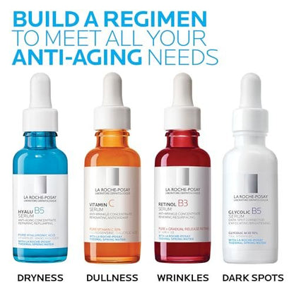 La Roche-Posay Glycolic Acid Serum with Tranexamic Acid, Kojic Acid and Vitamin B5 - Dark Spot Corrector for Even Skin Tone, 1 Fl Oz Avelisse