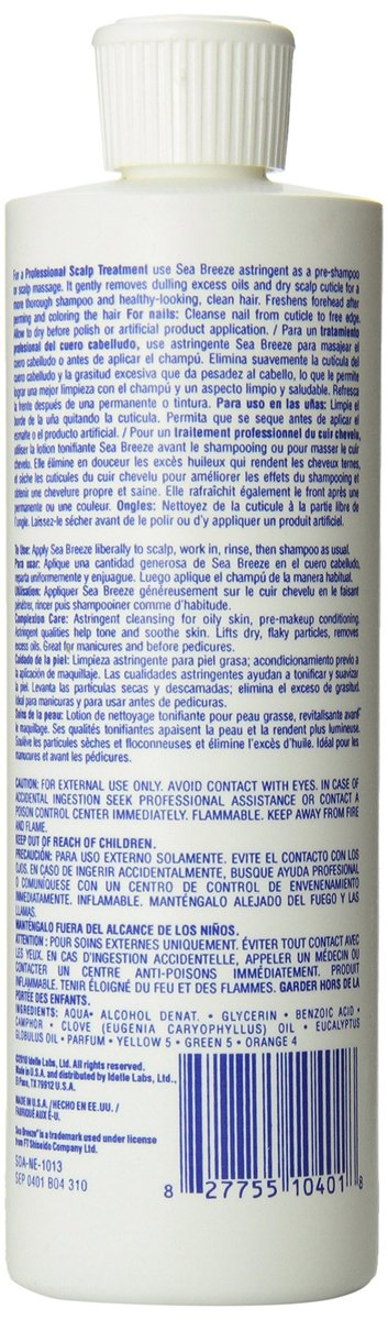 Sea Breeze Astringent - Original Formula, 12 oz - Deep Cleansing Toner for Oily & Acne-Prone Skin - görsel 4