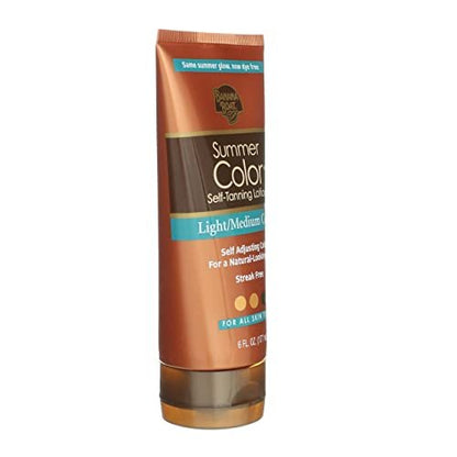 Banana Boat Summer Color Self-Tanning Lotion, Light/Medium Color, 6 oz Avelisse