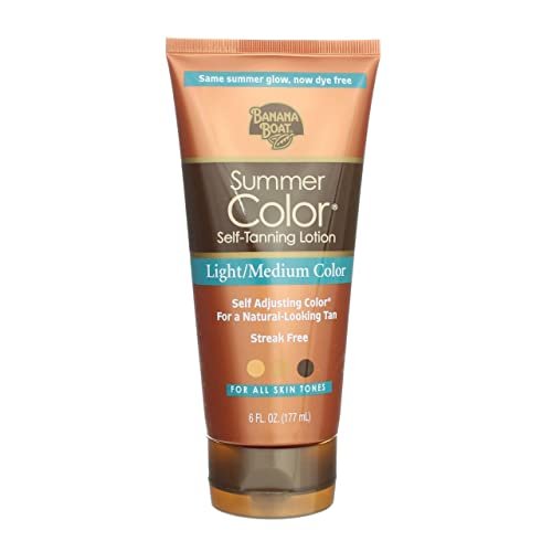 Banana Boat Summer Color Self-Tanning Lotion, Light/Medium Color, 6 oz Avelisse