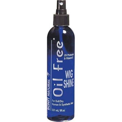 Bonfi Wig Shine Laminator Spray – 4 oz Professional Hair Laminating Spray for Wigs & Natural Hair