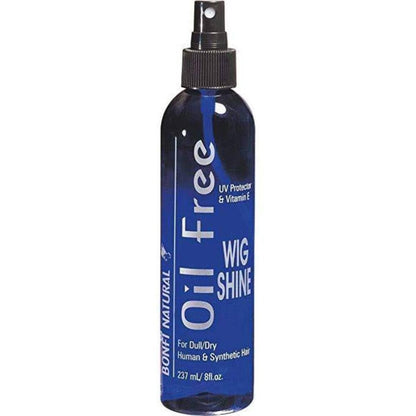 Bonfi Wig Shine Laminator Spray – 4 oz Professional Hair Laminating Spray for Wigs & Natural Hair
