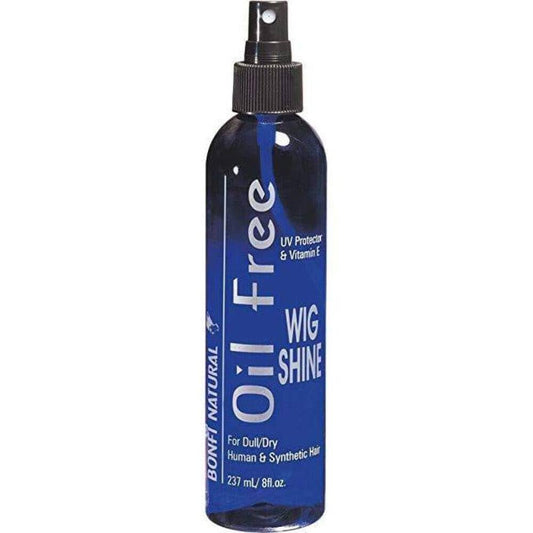 Bonfi Wig Shine Laminator Spray – 4 oz Professional Hair Laminating Spray for Wigs & Natural Hair