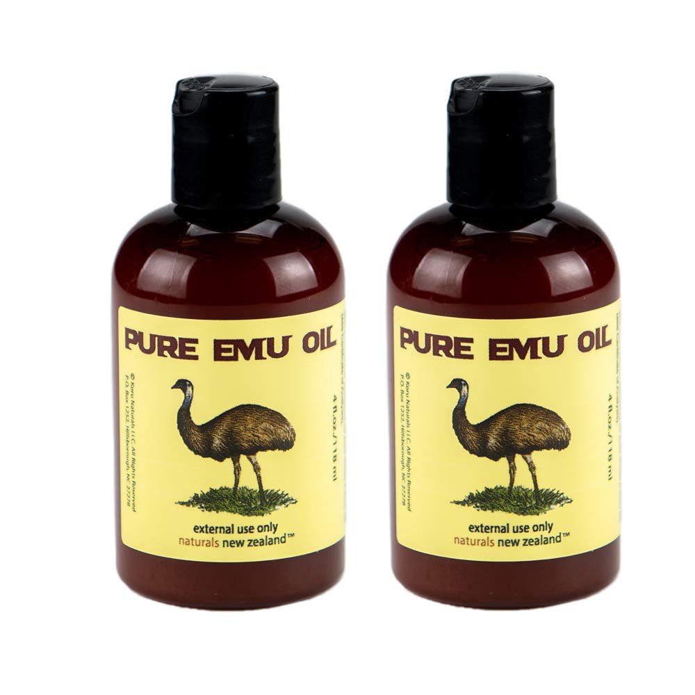 Premium Golden Emu Oil - 100% Pure, 4 Fl Oz (Pack of 2) by Naturals New Zealand - görsel 1