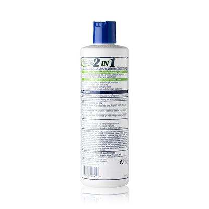 Mane 'n Tail Daily Control 2 in 1 Anti-Dandruff Shampoo and Conditioner, 12 oz