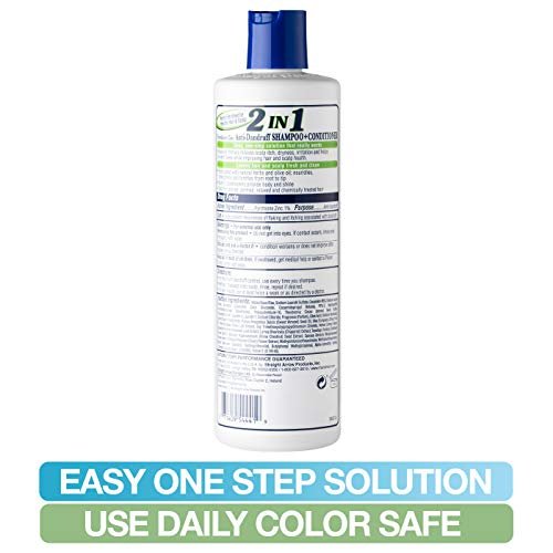 Mane 'n Tail Daily Control 2 in 1 Anti-Dandruff Shampoo and Conditioner, 12 oz - görsel 8