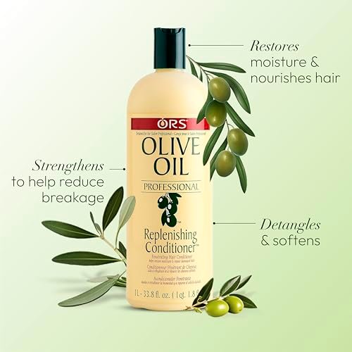 ORS Organic Root Stimulator Salon Olive Oil Replenishing Conditioner - 33.8 oz Avelisse