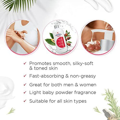 Body Drench Moisturizing Lotion for All Skin Types, 16.9 oz - Hydrating Daily Body Lotion Avelisse