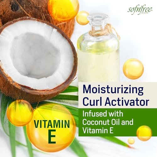 Sofn’Free Moisturizer & Curl Activator Lotion – Curl Defining Formula for Multicultural Curls, Soft Waves, Shine & Frizz Control – 3.38 fl oz Avelisse