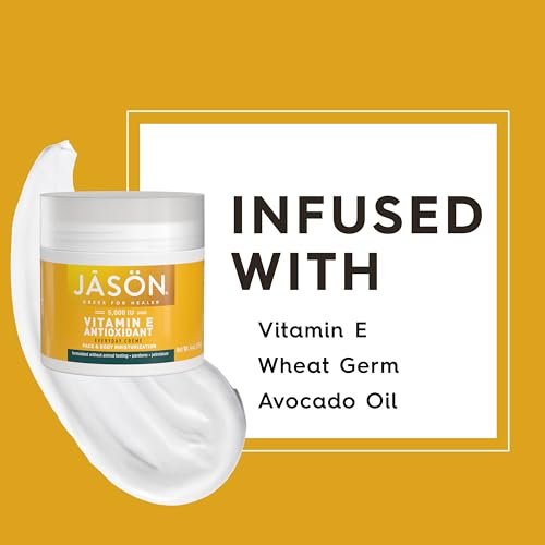 JASON Vitamin E 5,000 IU Moisturizing Crème for Face and Body, 4 oz - görsel 8