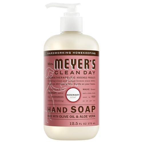 Mrs. Meyer's Clean Day Hand Soap, Rosemary Scent, 12.5 fl oz - görsel 1