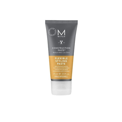 MITCH by Paul Mitchell Construction Paste for Men - Medium Hold, Low Shine, 2.5 fl. oz.