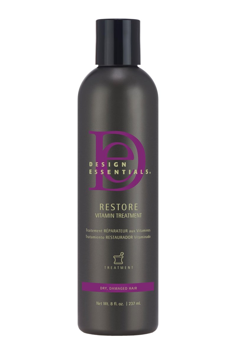 Design Essentials Restore Vitamin Treatment for Natural Dry Damaged Hair - 8 Fl Oz - görsel 2