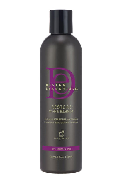 Design Essentials Restore Vitamin Treatment for Natural Dry Damaged Hair - 8 Fl Oz