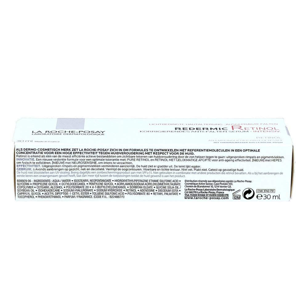 La Roche-Posay Redermic R Anti Aging Retinol Cream - Reduce Wrinkles, Fine Lines & Age Spots - Pure Retinol Face Moisturizer Avelisse