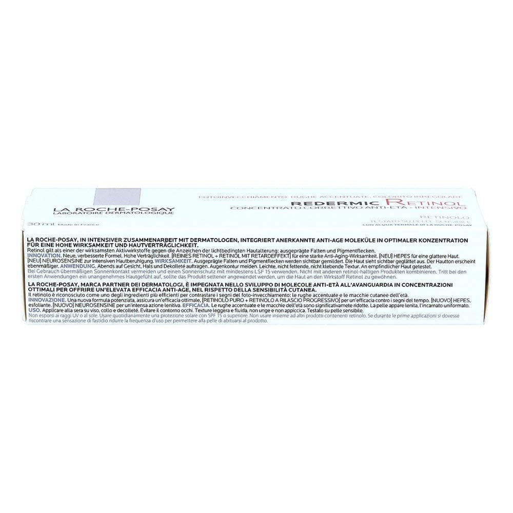 La Roche-Posay Redermic R Anti Aging Retinol Cream - Reduce Wrinkles, Fine Lines & Age Spots - Pure Retinol Face Moisturizer Avelisse