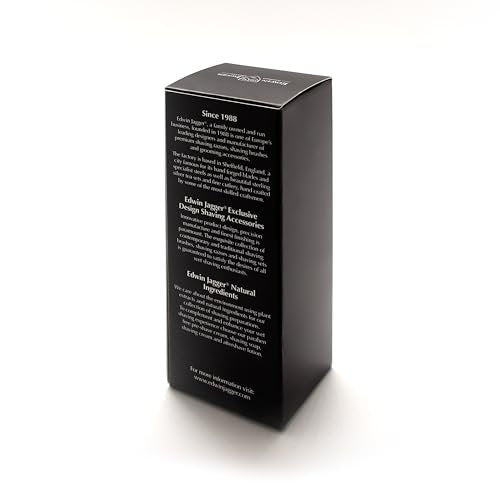 Edwin Jagger Classic Badger Shaving Brush – Premium Ebony Shave Brush for Cream or Soap - görsel 10