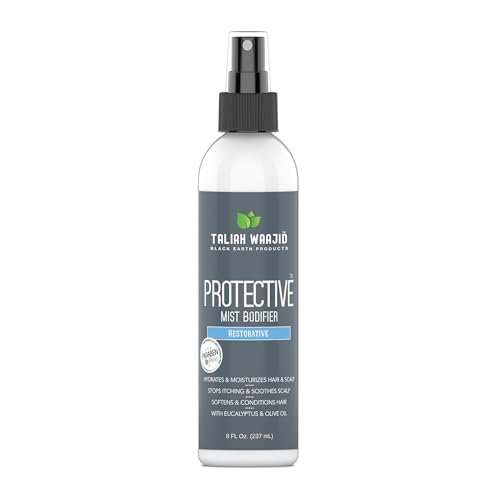 Taliah Waajid Black Earth Products Protective Mist Bodifier Restorative Formula - 8 oz Alcohol-Free Hair Spray for Curly Hair - görsel 2