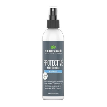Taliah Waajid Black Earth Products Protective Mist Bodifier Restorative Formula - 8 oz Alcohol-Free Hair Spray for Curly Hair