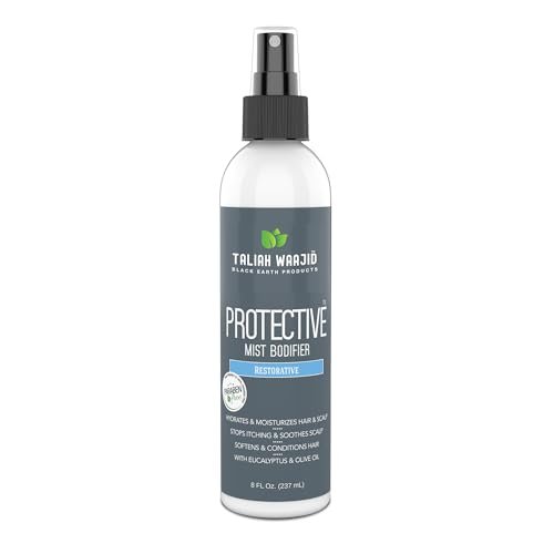 Taliah Waajid Black Earth Products Protective Mist Bodifier Restorative Formula - 8 oz Alcohol-Free Hair Spray for Curly Hair - görsel 4