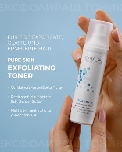 Pure Skin Tonic Exfoliating Lotion with Azelaic and Glycolic Acid (AHA-BHA) for Scars and Wrinkles - görsel 8