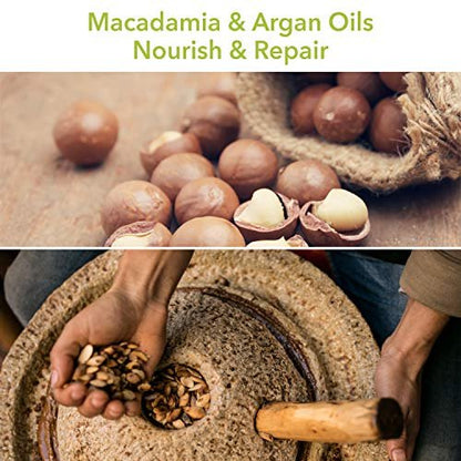 Macadamia Natural Oil Healing Treatment – Nourishing Hair Oil for Dry Damaged Hair, Hydrating Argan Serum, Frizz Control Shine, 4.2 fl oz Avelisse