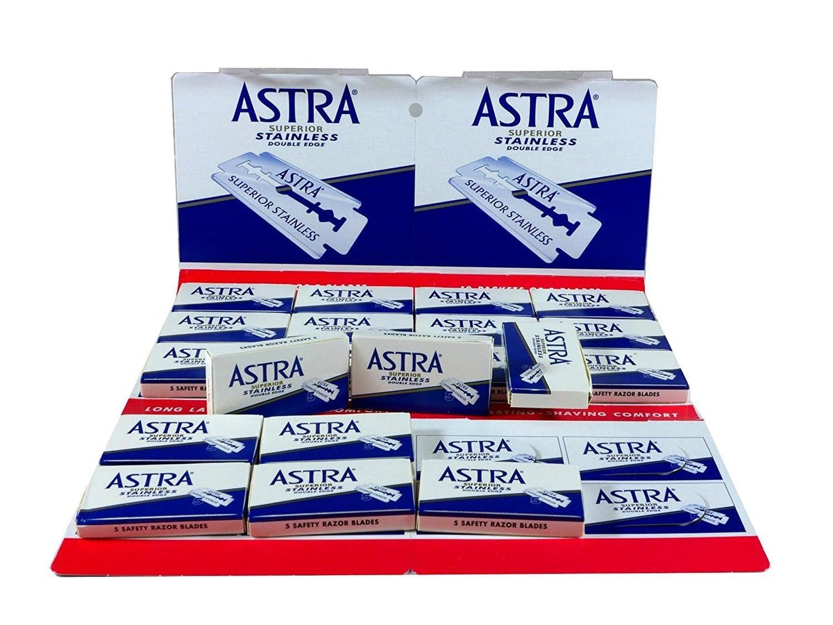 Astra Superior Stainless Double Edge Razor Blades – 100 Count - görsel 3