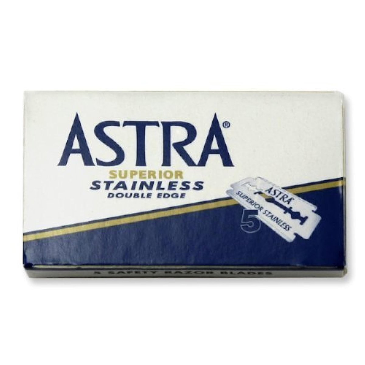 Astra Superior Stainless Double Edge Razor Blades – 100 Count - görsel 1