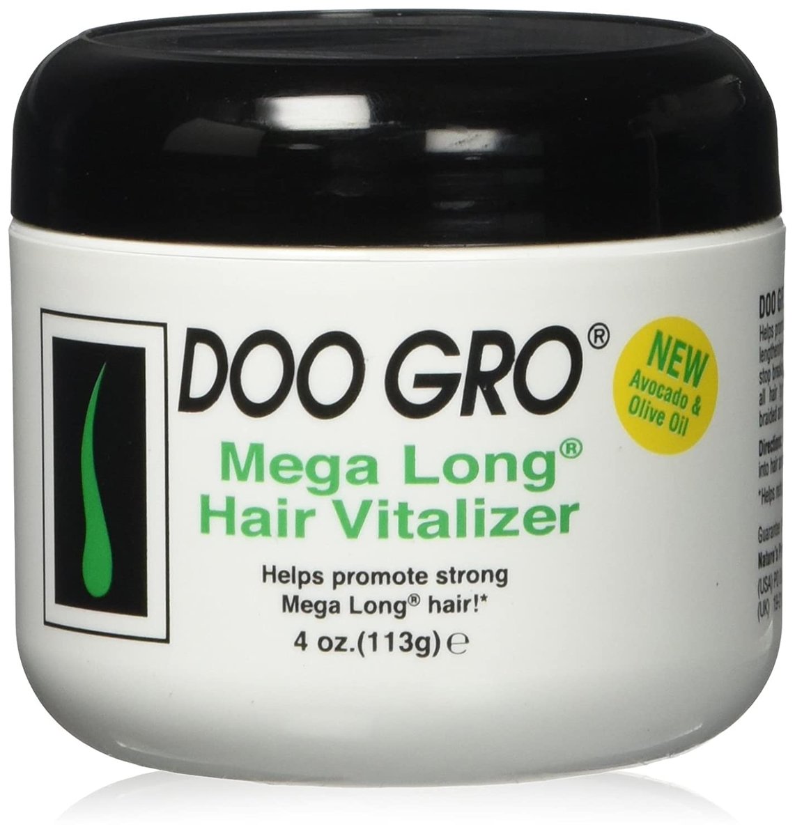 Doo Gro Mega Long Hair Vitalizer - 4 oz Hair Growth Treatment Avelisse