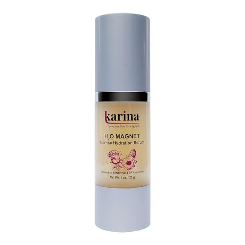 Karina Skincare H2O Magnet Face & Eye Serum – Hydrating Serum with Sodium Hyaluronate & Botanical Extracts – Reduces Fine Lines, Puffiness & Dryness – For All Skin Types – 1 oz - görsel 2