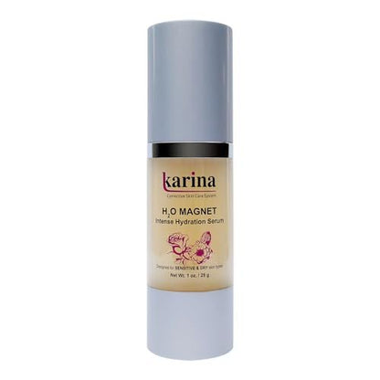 Karina Skincare H2O Magnet Face & Eye Serum – Hydrating Serum with Sodium Hyaluronate & Botanical Extracts – Reduces Fine Lines, Puffiness & Dryness – For All Skin Types – 1 oz