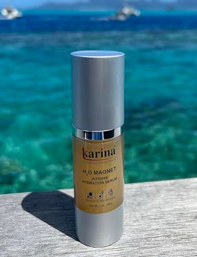 Karina Skincare H2O Magnet Face & Eye Serum – Hydrating Serum with Sodium Hyaluronate & Botanical Extracts – Reduces Fine Lines, Puffiness & Dryness – For All Skin Types – 1 oz - görsel 11
